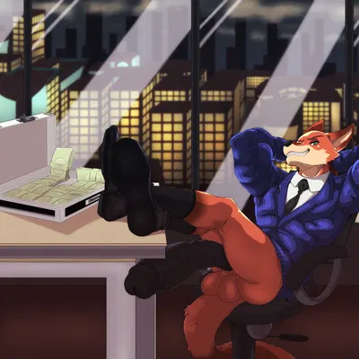 nick wilde (disney, zootopia) created by insaneeighteen