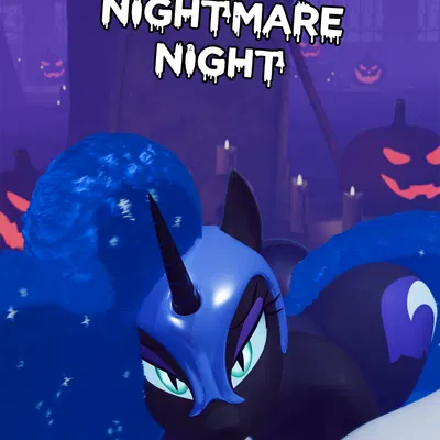 nightmare moon (mlp) (blu-ray, friendship is magic) created by royalsimp