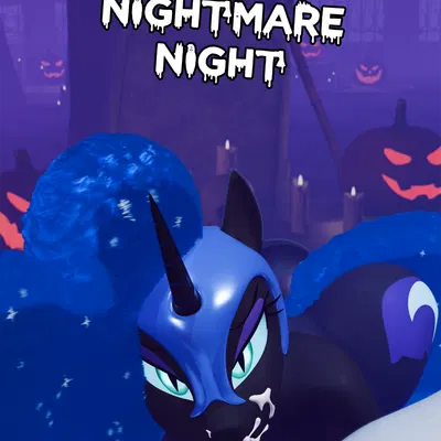 nightmare moon (mlp) (blu-ray, friendship is magic) created by royalsimp