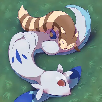 nintendo, palworld created by giratina (artist)