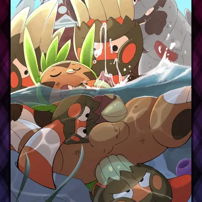 nintendo, pokemon created by gralicbutter