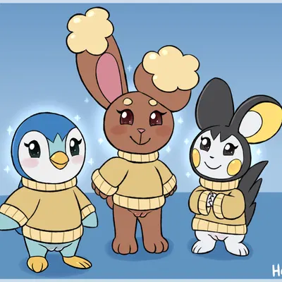 nintendo, pokemon created by heshieokf