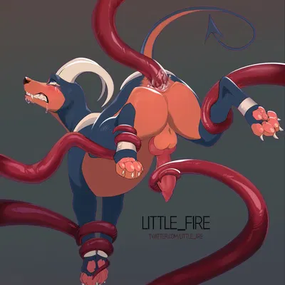 nintendo, pokemon created by l-i-t-t-l-e f-i-r-e