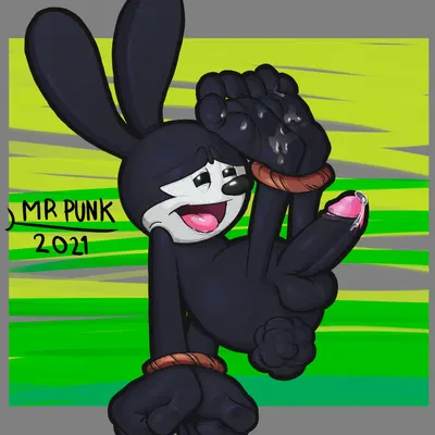 oswald the lucky rabbit (disney) created by mrpunkmorph