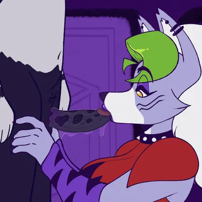 outlet (outletdraws), roxanne wolf (five nights at freddy's, five nights at freddy's: security breach) created by outletdraws