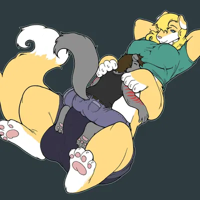 padfoot (padfootsm), peach (deonwolf) created by 7-car-pileup