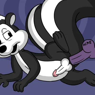 pepe le pew (acme, looney tunes) created by omatic