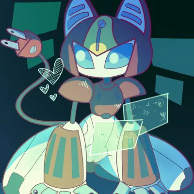 peppercat (medabots) (medabots) created by palmerita uwuy