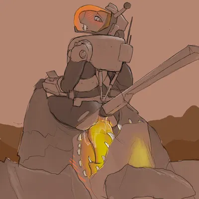 peryton (fluffy peryton) (helldivers) created by fluffy peryton