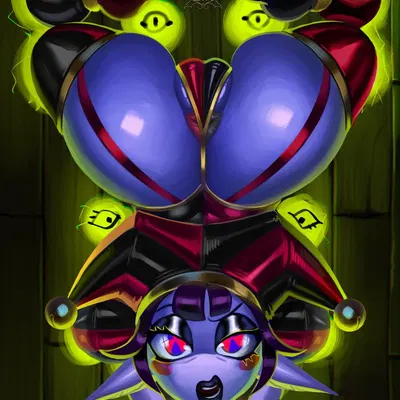 pomni (tadc) (glitch productions, the amazing digital circus) created by linorgoldenfish