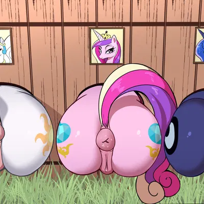 princess cadance (mlp), princess celestia (mlp), princess luna (mlp) (friendship is magic, hasbro) created by laundrymom