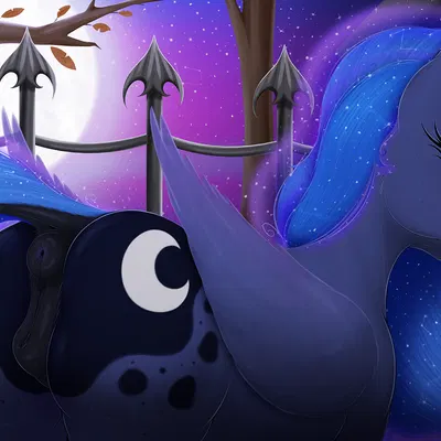 princess luna (mlp) (friendship is magic, hasbro) created by br333