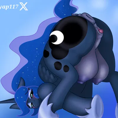 princess luna (mlp) (friendship is magic, hasbro) created by elelite