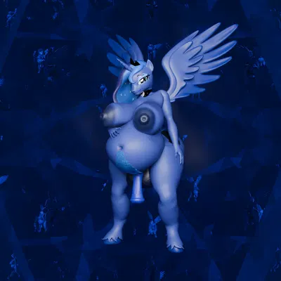 princess luna (mlp) (friendship is magic, hasbro) created by rayana rezaque