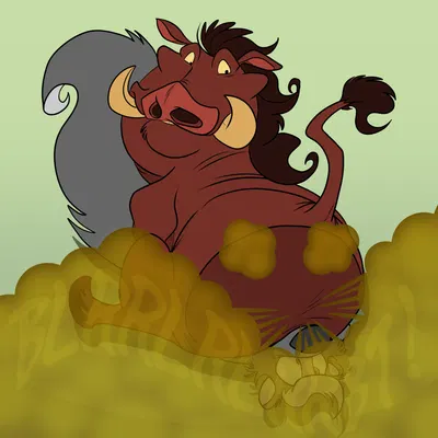 pumbaa, ray rhythmus (disney, the lion king) created by joesanchez