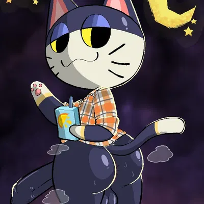 punchy (animal crossing) (animal crossing, nintendo) created by pokonuki