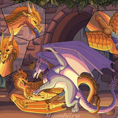 qibli (wof) (mythology, wings of fire) created by kiyoshiiru