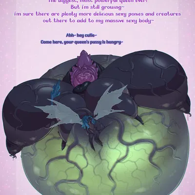 queen chrysalis (mlp), twilight sparkle (mlp) (friendship is magic, hasbro) created by toby art