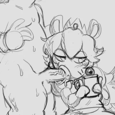 rabbid peach (mario bros, mario plus rabbids kingdom battle) created by notty, yotomoe