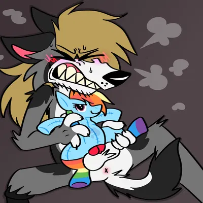 rainbow dash (mlp) (friendship is magic, hasbro) created by wickedwhiskerz