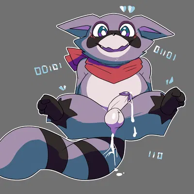 rambley raccoon (indigo park) created by mousesix