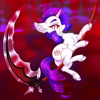 rarity (mlp) (friendship is magic, hasbro) created by rurihal