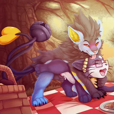 rayn luxray, rynring (beta pokemon games, nintendo) created by chibity