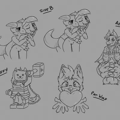 rayne blanc, side b (lego, mythology) created by moodytail