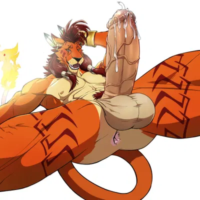 red xiii (final fantasy, final fantasy vii) created by seyrmo