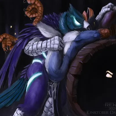 reku (character) (kinktober) created by reku illustration