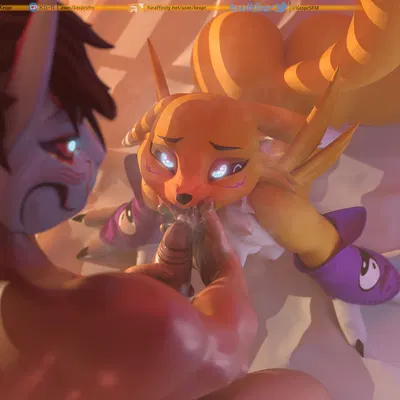 renamon (kespr) (bandai namco, digimon) created by kespr