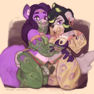 rendak, zeck (icycoldfox) created by halo-pano