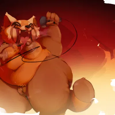 retsuko (aggretsuko, sanrio) created by dreamywolfdd