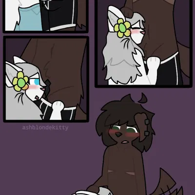 rex (ashblondekittyy), yuna (ashblondekitty) created by ashblondekittyy