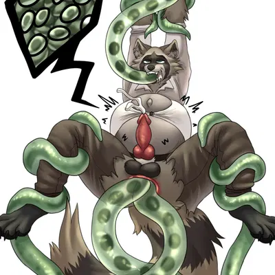 richter raccoon created by ulvbecker