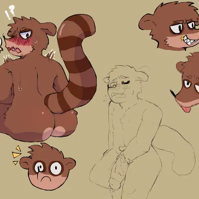 rigby (regular show) (cartoon network, regular show) created by momoskinks