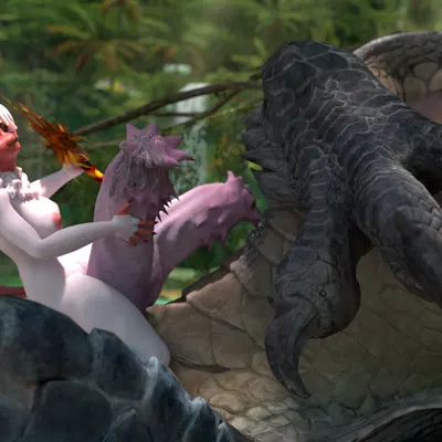 rose duskclaw (capcom, monster hunter) created by zero3delta