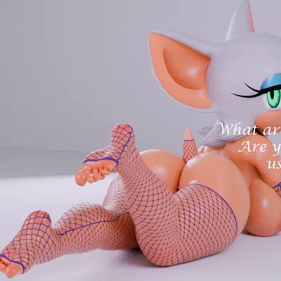 rouge the bat (sega, sonic the hedgehog (series)) created by itmy09