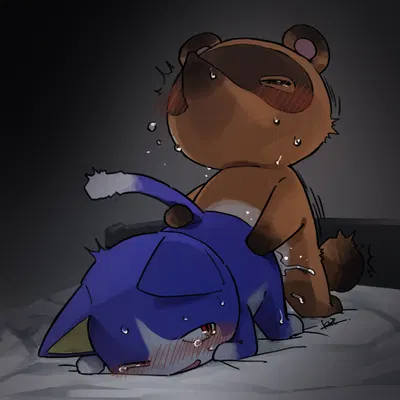 rover (animal crossing), tom nook (animal crossing) (animal crossing, nintendo) created by kurimo jinguy