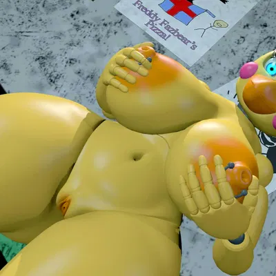 runaboo chica, toy chica (fnaf) (five nights at freddy's, five nights at freddy's 2) created by tade48