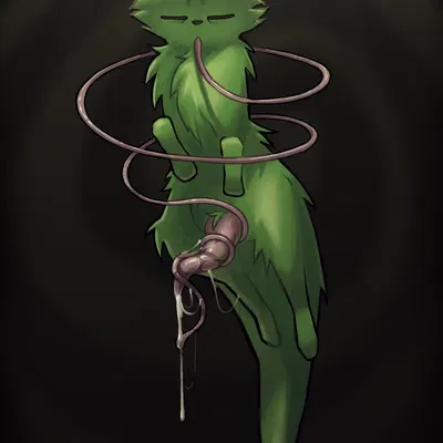 saint (rain world) (rain world, videocult) created by comfortik