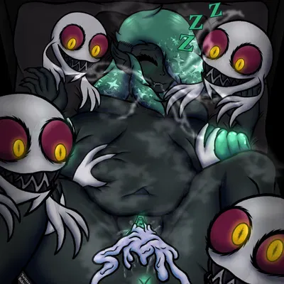 sall (mistyy draws) (halloween, sega) created by mistyy dark story (artist)