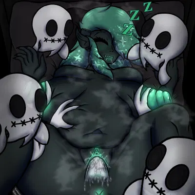 sall (mistyy draws) (halloween, sega) created by mistyy dark story (artist)