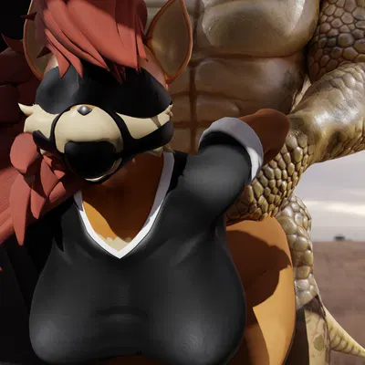 sally acorn, snake (petruz), warfare sally (archie comics, sega) created by sweet hunter