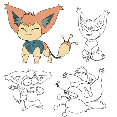 scrambie (bookabashka) (nintendo, pokemon) created by bookabashka