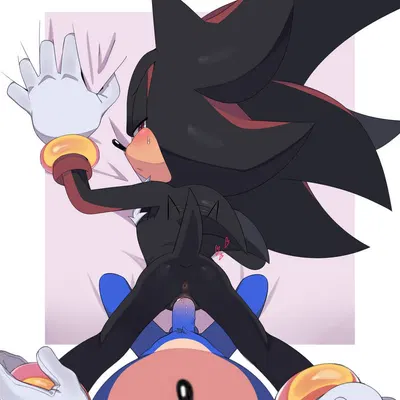 shadow the hedgehog, sonic the hedgehog (sega, sonic the hedgehog (series)) created by r18