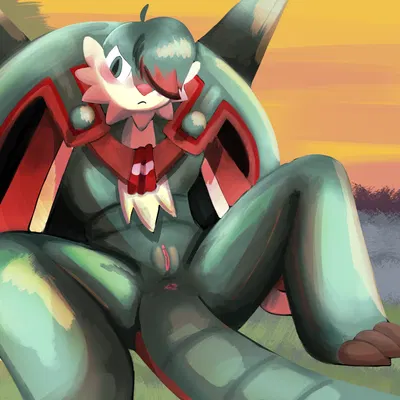 sharpie (screamoshaymin) (nintendo, pokemon) created by screamoshaymin