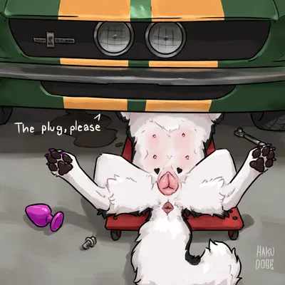 shelby (sketchy shelby) (ford, ford mustang) created by hakudoge