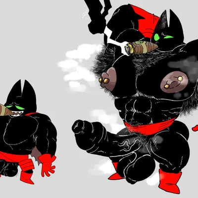 sheriff mao mao mao (cartoon network, mao mao: heroes of pure heart) created by pokonuki