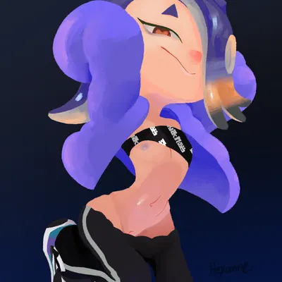shiver (splatoon) (nintendo, splatoon) created by hexanne